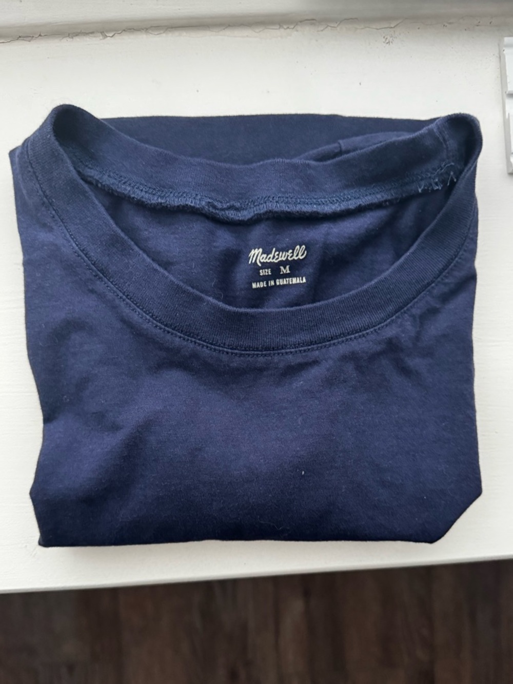 Madewell Northside Vintage Tee Size Medium Black Crewneck Cotton Basic - Picture 7 of 7